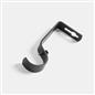 OHS 120-200cm Curtain Pole Extendable Metal 28mm Ball Trumpet Twist Finnials