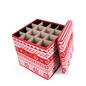 OHS Christmas Bauble Storage Box Festive Decoration Organiser Cube 64 Slots