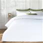 OHS Scallop Edge Bedding Set Microfibre Contrast Duvet Cover with Pillowcase
