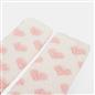 OHS Fluffy Bed Socks Ladies 3 Pairs Winter Fleece Heart Slipper Soft Warm Gift