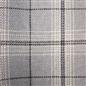 OHS Check Eyelet Curtains Pair Thermal Ring Top Textured Woven Ready Made