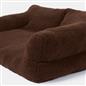 Dog Bed Sofa Cat Washable Super Soft Fur Fleece Warm Pet Puppy Medium Cushion