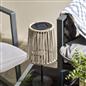 OHS Solar Table Lamp Rattan Cordless Outdoor Garden Light Dusk Sensor