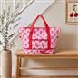 OHS Bows Weekend Travel Bag Expandable Shoe Compartment Cabin Duffle