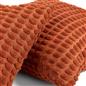 OHS Bobble Cushion Covers Soft Fleece Square Pillowcases Winter Home Decor
