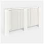 OHS Ribbed Radiator Cover Slatted Engineered Wood Side Board S M L Cabinet Shelf