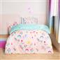 Unicorn Quilt Cover Duvet Pillowcase Magic Rainbow Bedding Set Junior Single