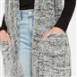 OHS Teddy Fleece Scarf Long Thermal Soft Pockets Hand Neck Warmer Marl Wrap