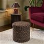 OHS Folding Ottoman Storage Box Footstool Tub Space Saving Velvet Seat