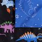 Space Duvet Cover Bedding Set Kids Pillowcases Dinosaur Soft Reversible Quilt