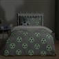 OHS Kids Bedding Set Glow-in-the-Dark Soft Thermal Duvet Cover with Pillowcase