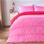 OHS Coverless Duvet & Pillowcase 10.5 Tog Bedding Set Easy Care Reversible