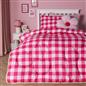 OHS Cherry Bows 7.5 Tog Coverless Duvet with Pillowcase Winter Warm Bedding Set