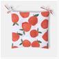 OHS Seat Pads 2 Water Resistant Outdoor Cushions Garden Chair Covers Ties
