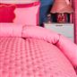 OHS Piped Scallop Throw Quilted Blanket Winter Soft Warm Bedspread