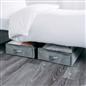 Large Underbed Storage Bags 2 Pack Clothes Shoes Organiser Folding Zipped Cube
