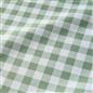OHS Gingham Frill Voile Net Curtains 2 Window Panels Sheer Rod Slot Top Pair Set