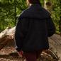 OHS Waterfall Short Cardigan Teddy Fleece Open Front Wrap Loungewear Outwear