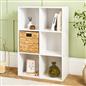 OHS Oslo Cube Storage Wood Effect Bookcase Freestanding Open Shelf Unit