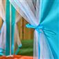 OHS Kids Garden Gazebo with Curtains Outdoor Patio Playhouse Tent Canopy