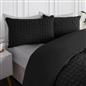 Luxury Seersucker Duvet Cover Set Geo Pillowcase Quilt Bedding Double King Size