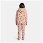 OHS Autumn Pyjama Set Pull Over Sherpa Hoodie 2 Piece Soft Loungewear Nightwear