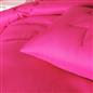 OHS Quilted Bows 7.5 Tog Coverless Duvet with Pillowcase Winter Warm Bedding Set