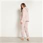 OHS Animal Print Loungewear Set Winter Sherpa Nightwear 2-Piece Hoodie Jogger