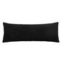 OHS Long Bolster Pillow Teddy Fleece Body Neck Pregnancy Support Cushion