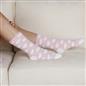 OHS Fluffy Bed Socks Ladies 3 Pairs Winter Fleece Heart Slipper Soft Warm Gift