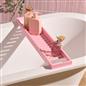 OHS Bamboo Bath Tub Rack Storage Bathroom Caddy Shelf Tray Soap Holder Tidy Unit