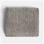 OHS Cable Knit Throw Soft Fleece Family Large Blanket Thermal Bedspread