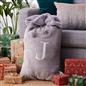 OHS Christmas Alphabet Stocking Sack Set Festive Xmas Santa Gift Bag