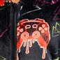 OHS Kids All In One Pyjama Glow in the Dark Gaming Print Sherpa Lined Loungewear