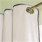 OHS Piped Edge Velvet Curtains Thermal 2 Panel Eyelet Ready Made