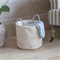 OHS Storage Basket Handles Boucle Fleece Laundry Clothes Organiser