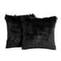 Sienna Set of 2 Fluffy Cushion Covers Shaggy Set Scatter Sofa 18