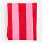 Stripe Fleece Throw Over Bedspread Ultra Soft Warm Sofa Bed Blanket Travel Plush