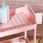 OHS Trolley Cart 3 Tier Roll Bathroom Storage Portable Kitchen Home Organiser