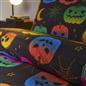 OHS Halloween Duvet Cover Pillowcase Bedding Set Kids Childrens Pumpkin Quilt
