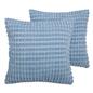OHS Bobble Cushion Covers Soft Fleece Square Pillowcases Winter Home Decor