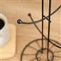 OHS Metal Mug Tree Countertop Wire Cup Holder Hanger Rack Non Slip Organiser