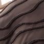 OHS Tufted Contour Bedding Set Soft Cosy Duvet Cover with Pillowcase