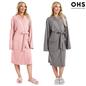 Jersey Dressing Gown Womens Soft Luxury Full-Length Hotel Ladies Robe Nightwear