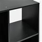 OHS Oslo Cube Storage Wood Effect Bookcase Freestanding Open Shelf Unit