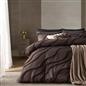 OHS Tufted Contour Bedding Set Soft Cosy Duvet Cover with Pillowcase