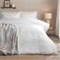 OHS Embossed Bedding Set Textured Duvet Cover with Pillowcase