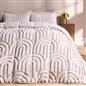 OHS Tufted Arches Coverless Duvet & Pillowcase 7.5 Tog Bedding Set