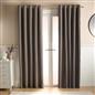 OHS Eyelet Blackout Curtains Woven Ready Made Ring Top Thermal Texture Thick