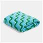 OHS Swirl Print Throw Soft Blanket Polar Fleece Lightweight Bedspread